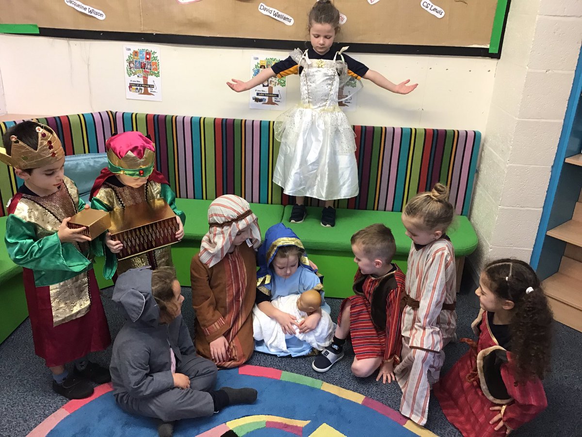 stmariesrecept1's tweet image. Reception retold the very special first story of Christmas this morning. We enjoyed learning about the different characters in our nativity tale.