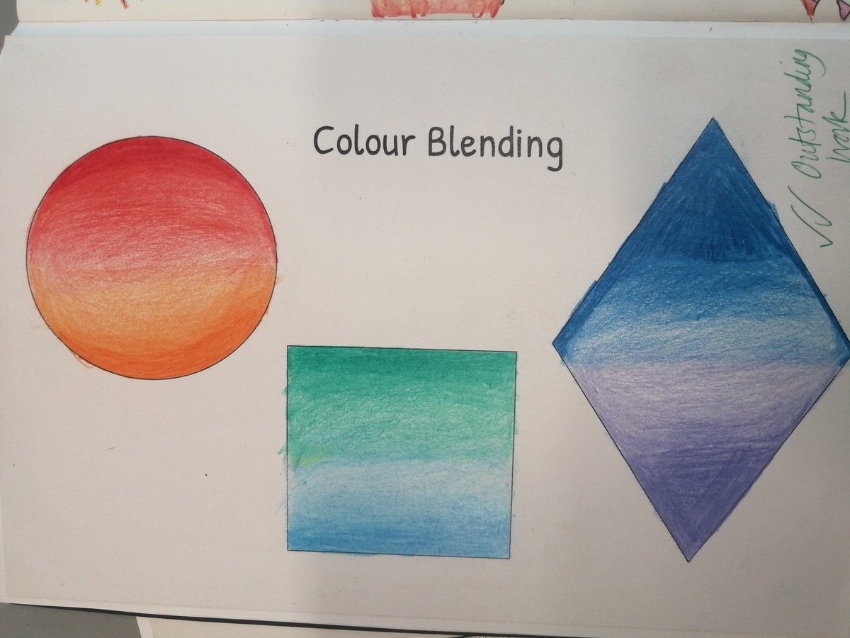 Llanwern_art's tweet photo. Gorgeous colour and pattern work by @Llanwern_High year 7 pupil Mariette! https://t.co/rJLSJTDrXK