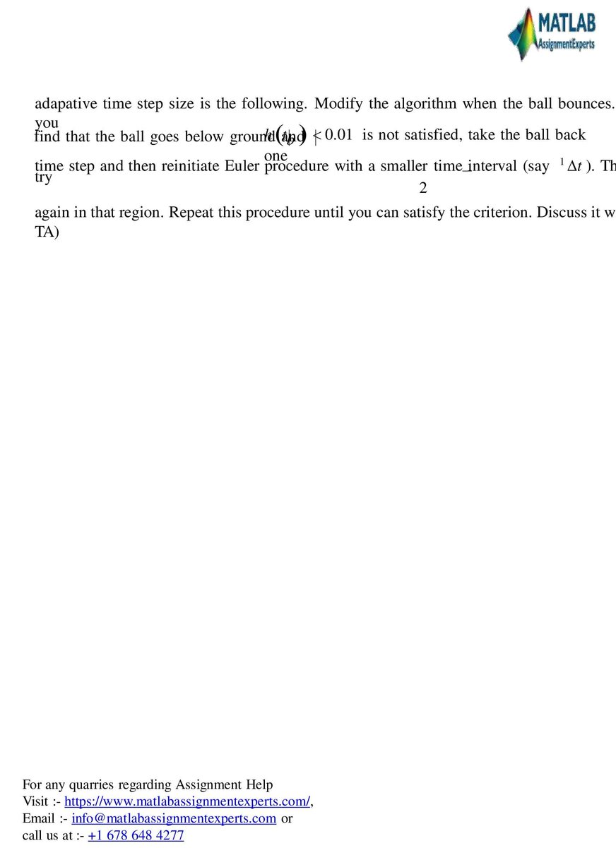 ExpertsMatlab's tweet image. I am Terry K. Mechanical Engineering Assignment Expert. I hold a Master’s in Matlab, University of Chicago, USA. I have been helping students with their assignments for the past 13 years. To see the full assignment visit pin.it/YVKgBtV #mechanicalengineeringhomeworkhelp