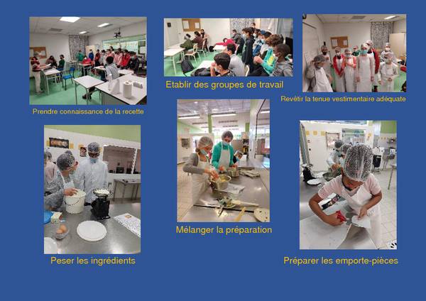 Un grand bravo aux élèves du collège Pablo-Neruda à #Bègles (33) pour leur projet d'inclusion 👏 Dans le cadre de l'atelier "Hygiène Alimentation Service", les élèves de la troisième #SEGPA ont pu accueillir deux classes de 6ème pour leur faire découvrir l'univers de la cuisine👩‍🍳