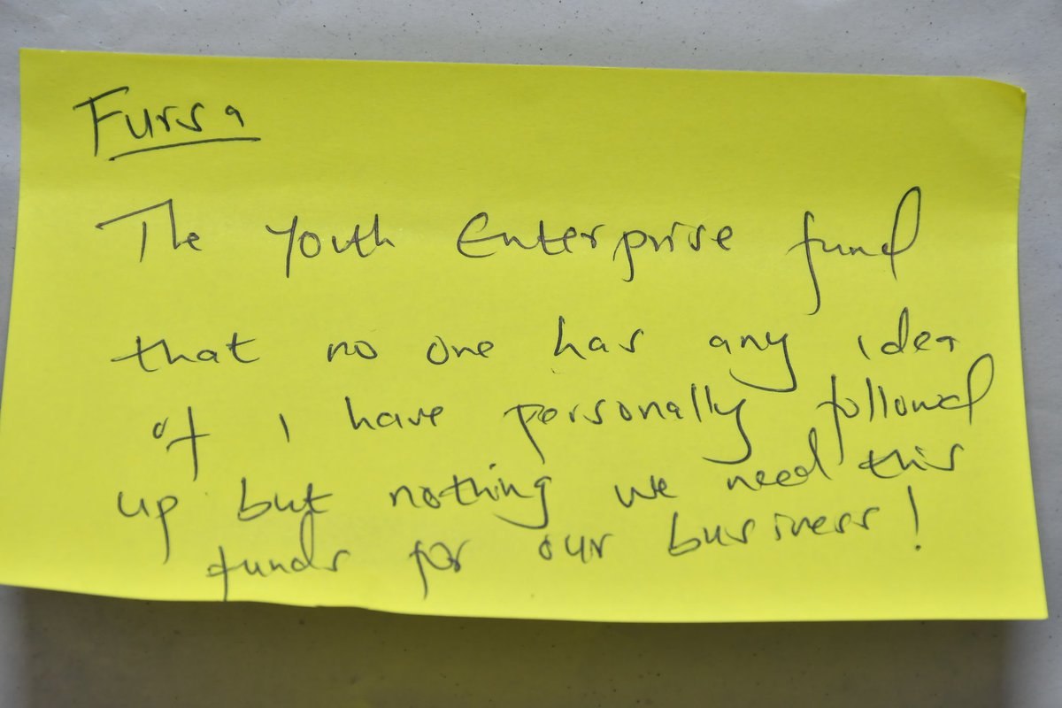 NYC_YouthVoice's tweet photo. Thoughts from the Youth.....
#NYCInGarissa
#UNDPDeepeningDevolution
@UNDPKenya @RoySasaka @ViridianaWasike @LillahSaid @achiengjowino @ItsMaalim https://t.co/wFLflPzGPp