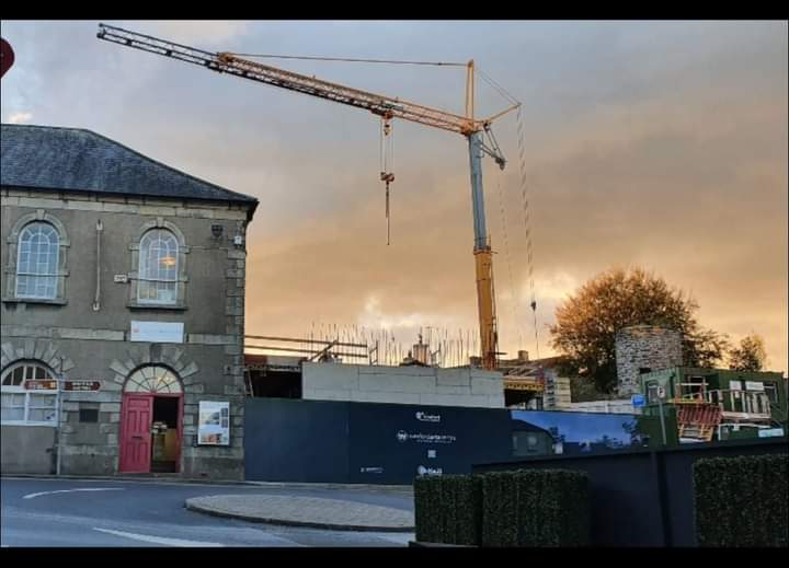 Our new extension is well on the way 👷‍♂️ 👷‍♀️ 😍#wexfordarts