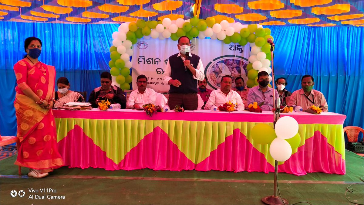 OlmShakti's tweet photo. Today Block Level Mission Shakti Mega Samanya Mela at Malkangiri Block premise. Respected PD Sir inaugurated the program. Total 280 WSHGs received sanctioned letter and total amount 3Core55lakh65thousands.
@mission_shakti
@dm_malkangiri @OLM_Antyoday https://t.co/5oN5ZAq9Eq