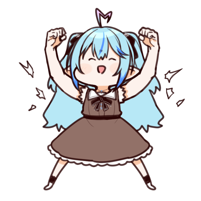 ラミィちゃんの流れてしまった新規イラストと細かいネタ画像まとめ
 #LamyArt 