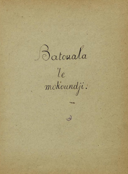 selenebordeaux's tweet photo. C'est à Auguste Pujolle que Maran confiera son manuscrit original de #Batouala
Auguste Pujolle l'a ensuite donné aux @bxbibs. Il est aujourd'hui consultable en ligne sur @selenebordeaux : https://t.co/8yXmDoyrNB https://t.co/3NNY501o2N