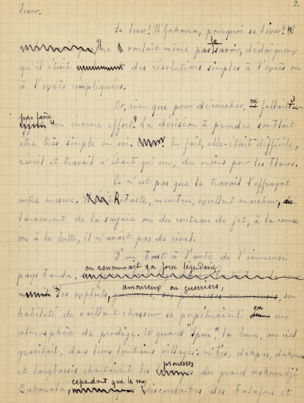 selenebordeaux's tweet photo. C'est à Auguste Pujolle que Maran confiera son manuscrit original de #Batouala
Auguste Pujolle l'a ensuite donné aux @bxbibs. Il est aujourd'hui consultable en ligne sur @selenebordeaux : https://t.co/8yXmDoyrNB https://t.co/3NNY501o2N