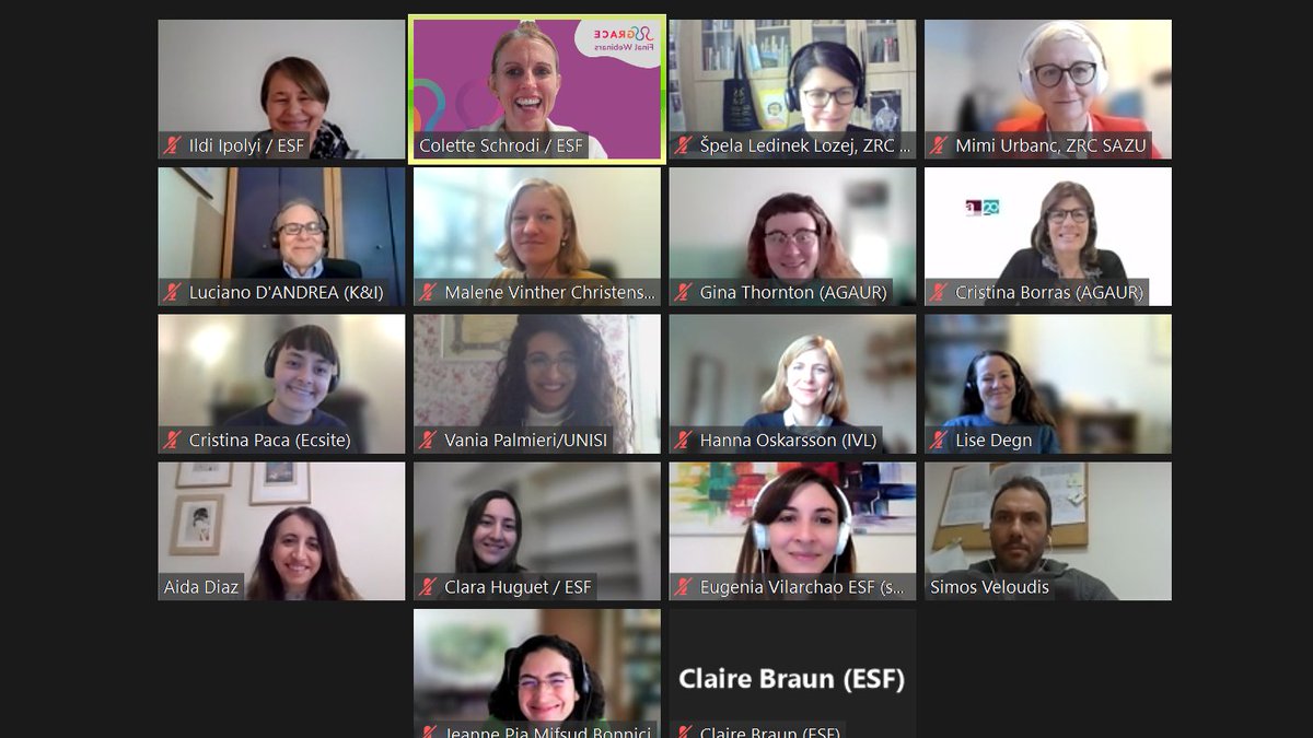 What a great consortium! Last MB meeting for <a href="/GRACE_RRI/">GRACE-RRI</a>! Was a pleasure to learn from partner experts, exchange knowlede, discuss ideas, implement grounding actions... and work together towards intitutional change! 
🛣️The road is still ahead of us!