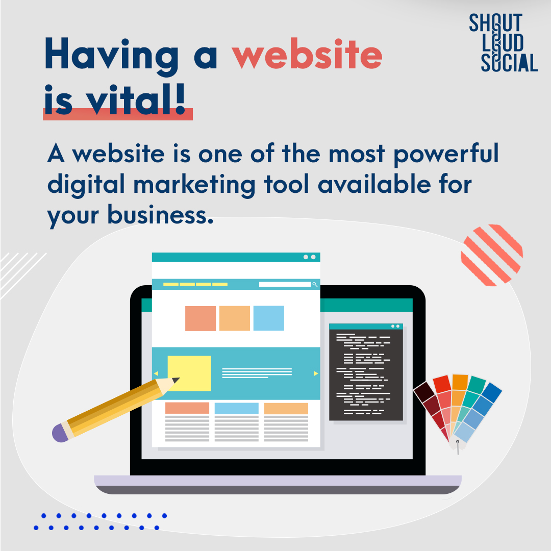 If 2020 taught us anything, it was that businesses NEED an easy to use and efficient website. Your business must be able to move online at the drop of a hat. 

Need a new website or one that looks and works better? Drop us a message or visit our website shoutloudsocial.co.uk