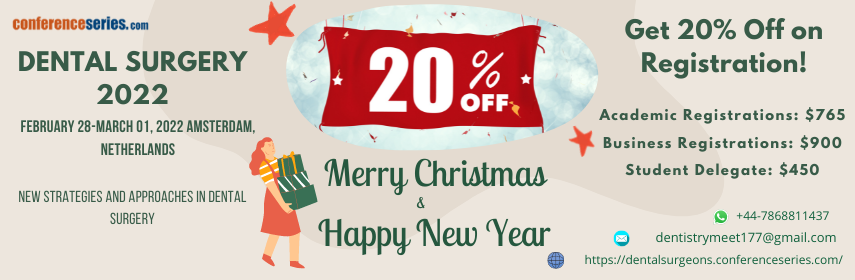 JHelpart's tweet image. 39th International Conference on Dental Surgery and Medicine
March 23-24, 2022 Amsterdam, Netherlands
"A better life starts with a beautiful smile"
For more information visit that link-bit.ly/3s6xL7u
#生田絵梨花卒業コンサー #medicine #surgery #WalkWithYoungjae #Chansung