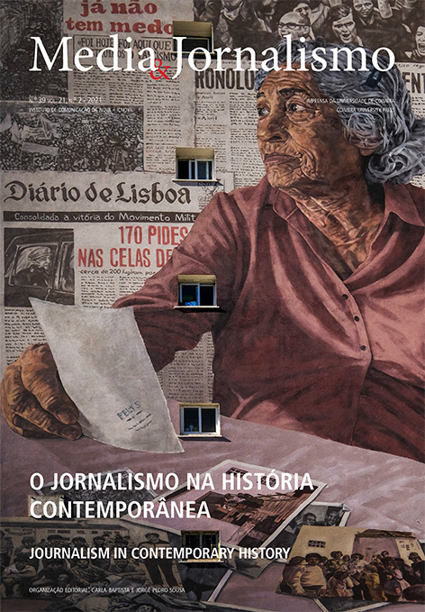 O mais recente volume da revista Media &amp;Jornalismo é dedicada ao tema “Jornalismo e História Contemporânea" e foi dirigida por Carla baptista e Jorge Pedro Sousa. 
Para explorar em #AcessoAberto em: impactum-journals.uc.pt/mj/index.
