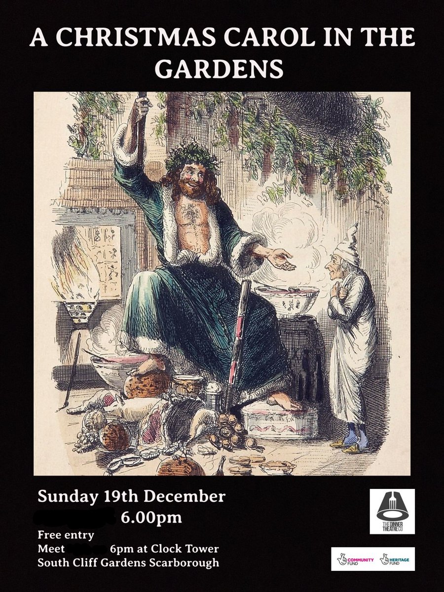 Wrap up warm! I will be reading an abridged version of A Christmas Carol with @charlotteolivr and @mattstradling this Sunday in the <a href="/HLFSCGardens/">South Cliff Gardens</a> at 6pm. It's free, runs about 30-40 mins and weather permitting <a href="/YayCoffeeUK/">Yay Coffee! UK</a> will be at the top selling hot drinks :D
