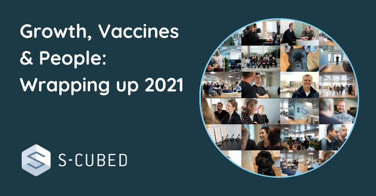 scubedglobal's tweet photo. S-cubed's Managing Directors reflect on progress in 2021.

Read about the growth, the work on combatting COVID-19, and our fantastic team of people here:
https://t.co/3BKvFVanng

#WeAreOurPeople #covid19research #OurTeam https://t.co/1kUZTFneLa