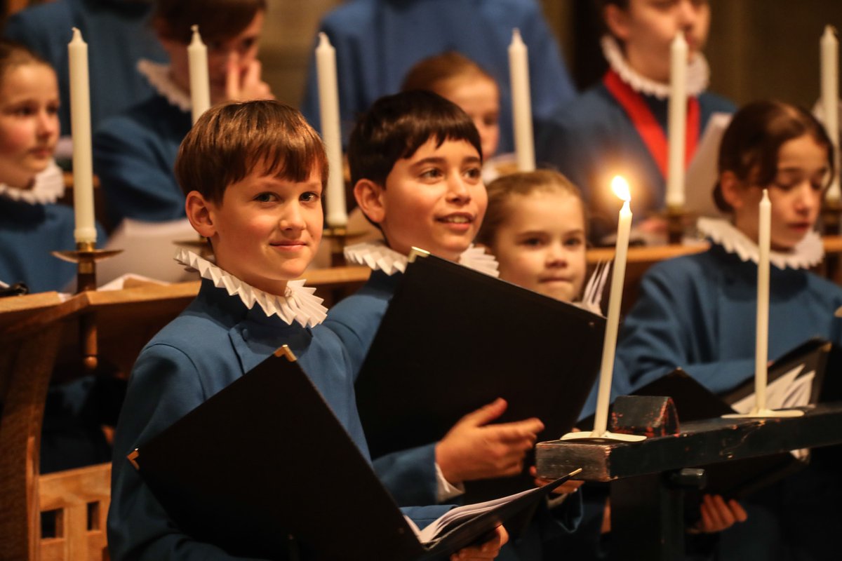 Just a week to go to the Cathedral's annual #CarolServices at 6pm on Wednesday 22nd and Thursday 23rd December! 🎵

No booking required but the congregation is advised to arrive early to be seated. 

📷: Jason Bryant