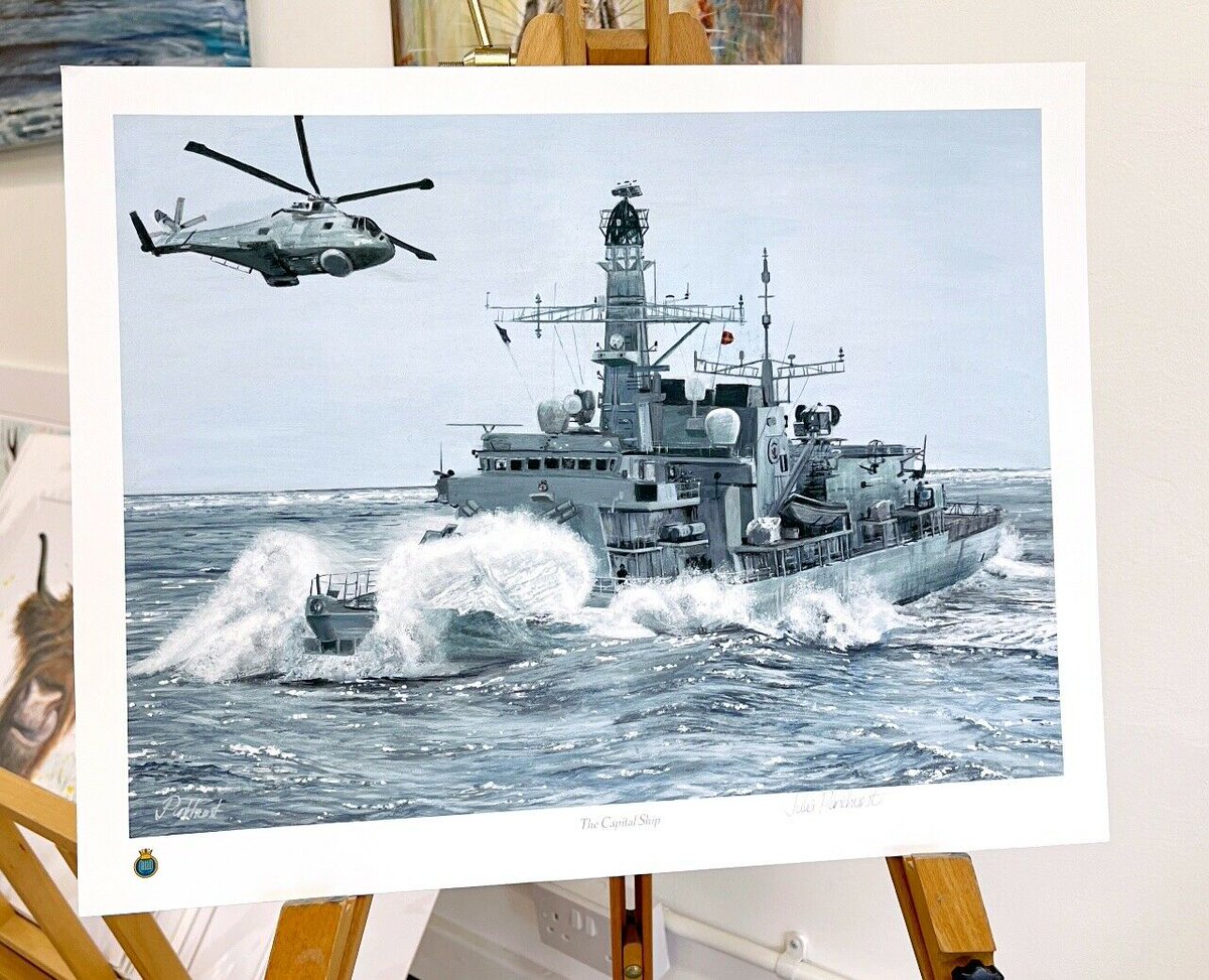 ⚓️ It's #WarshipWednesday, why not take a look at some of our naval prints that are up for offer on #eBay? ⚓ @RoyalNavy @HMSDragon @HMSHurworth  @HMSDauntless @HMS_Westminster 

ow.ly/n3IS50HaF8O️

#christmasgifts #elevenseshour
