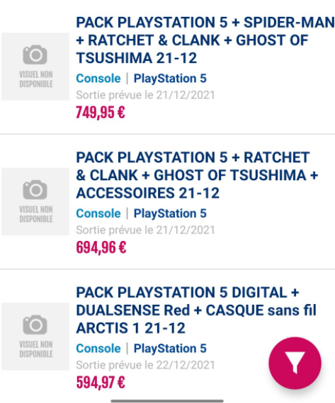 Dealabs's tweet photo. Ils ont ajouté d'autres packs PS5 (sans TV) 
➡ https://t.co/LbqbNZ5gP9 ⬅ 
➡ https://t.co/MVyyOJ8vVN ⬅ 
➡ https://t.co/InQ4x6jNXB ⬅ https://t.co/eaBywpE2u2