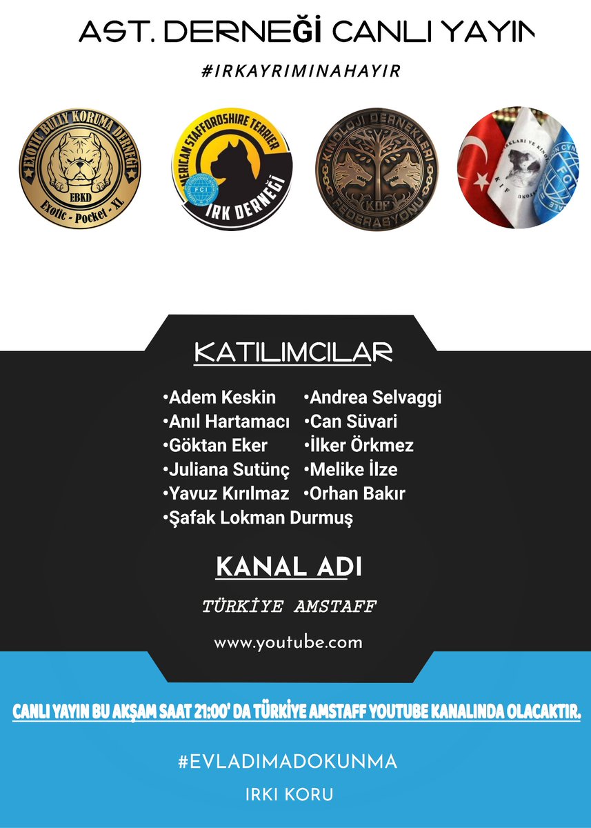 Maksutyldz53's tweet photo. Arkadaşlar Twitter'a fazla destek veremedik elimizden geleni yapıyoruz ama bu akşamki canlı yayına hepinizden tam destek bekliyoruz bu camianın gücünü gösterelim 🤜🤛
#EVLADIMADOKUNMA https://t.co/0Qw9dTw2KB