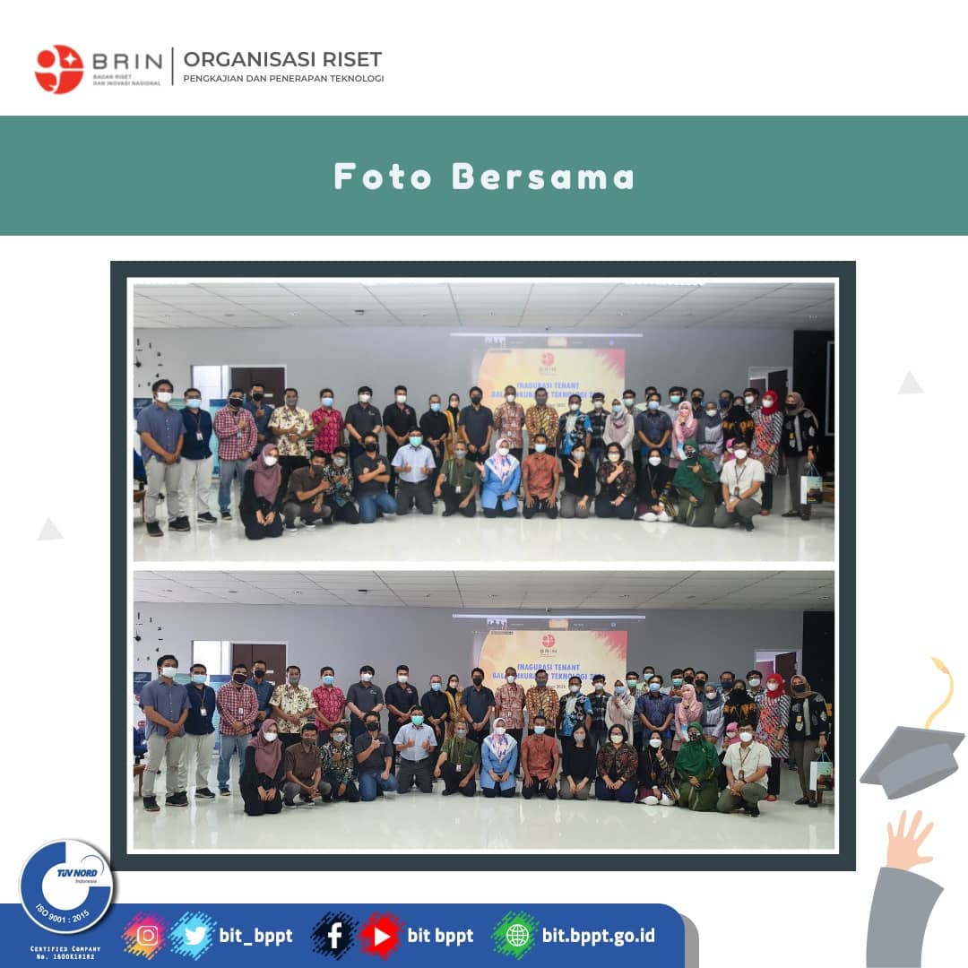 bit_bppt's tweet photo. Selamat untuk tenant yang sudah lulus inkubasi, semoga semakin sukses ke depannya.
Tak lupa, kami juga mengucapkan banyak terima kasih kepada pihak yang telah terlibat dalam penyelenggaraan kegiatan ini. 
You’re the best!

#bit_brin
#inkubasiteknologi
#inkubatorteknologi
#startup https://t.co/bDjrOQ54kG