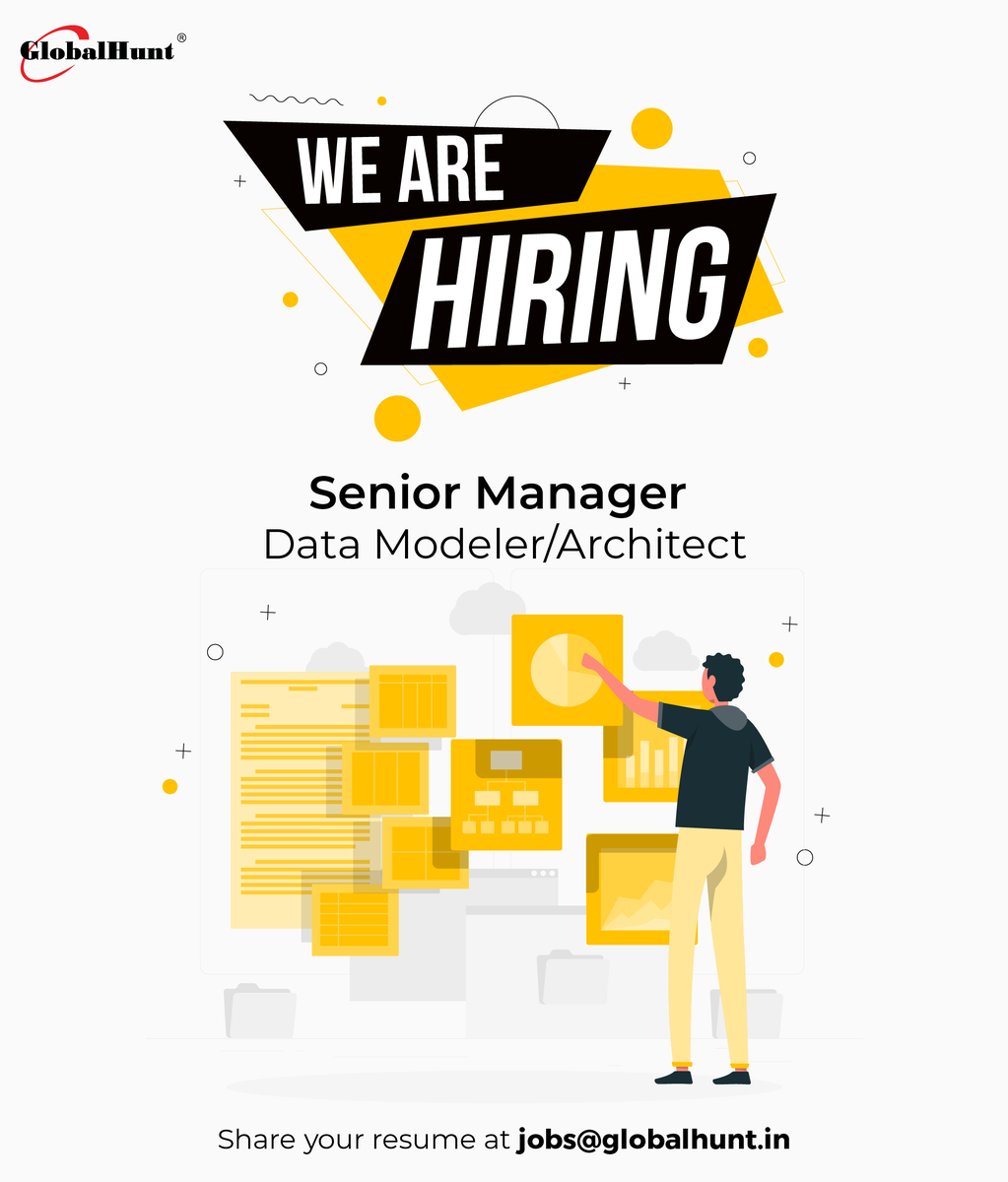 GlobalHuntIndia's tweet image. Our leading client in Technology industry is looking for Senior Manager - Data Modeler to work closely with the sales pursuit teams to properly position the Unified Data Model
Interested candidates please apply through the link
globalhunt.in/job-details.ht…
#datamodeler #datamodels