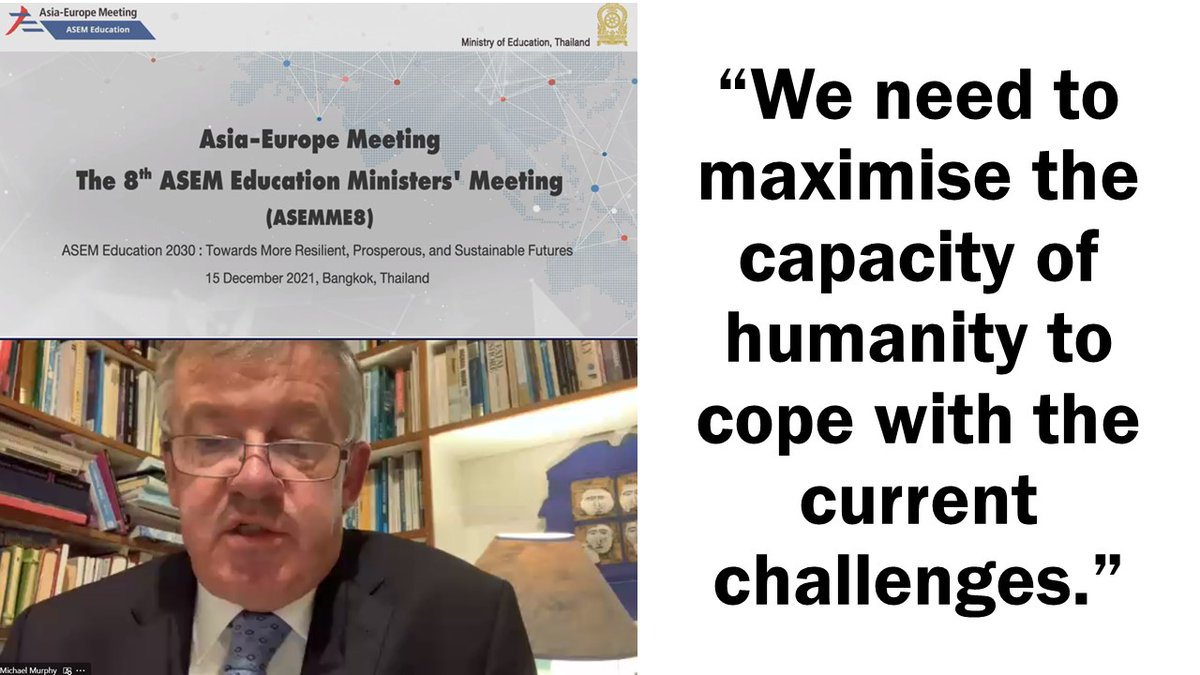 asefedu's tweet photo. Stakeholders & crucial contributors to the #ASEM #Education Process:
1⃣ @AUN_SEC
2⃣ @euatweets
3⃣ @IAU_AIU
represented at the #ASEMME8 by Prof Dr Michael Murphy, President, #EUA.
The engagement of #civilsociety institutions in #ASEM is key to its success.
#SDG4 https://t.co/dETJw6jH6x