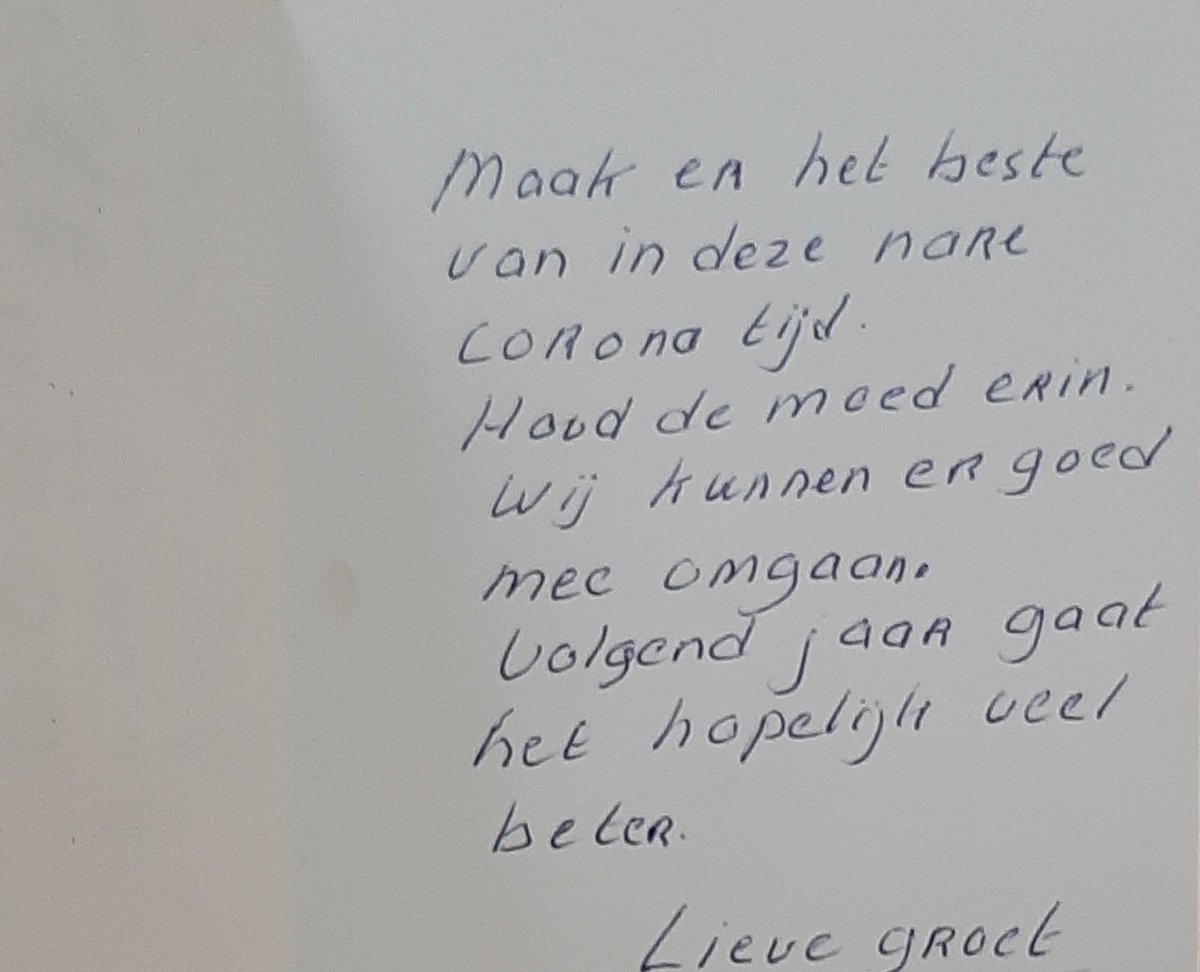 RAKerseboom's tweet photo. We kregen, van een stel vrienden die qua gezondheid en onderliggend lijden tot de risicogroep in het kwadraatbehoren, #kerstpost vol #hoop.
Van de kwetsbaarste mensen kun je zoveel leren.
#hoopverleners. https://t.co/SF92scNLel