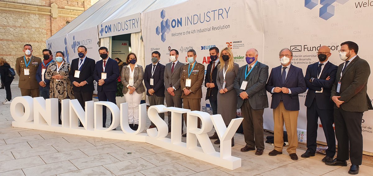 CECOes_'s tweet photo. 🚀 Hoy estamos en #OnIndrustry ▶️ Madnífica cita hoy y mañana sobre #industria 4.0 #robótica #ingenieriaindustrial #CordobaEsp 
@CEAinforma @camaraofcordoba @fundecoruco https://t.co/m69UV8kxNK