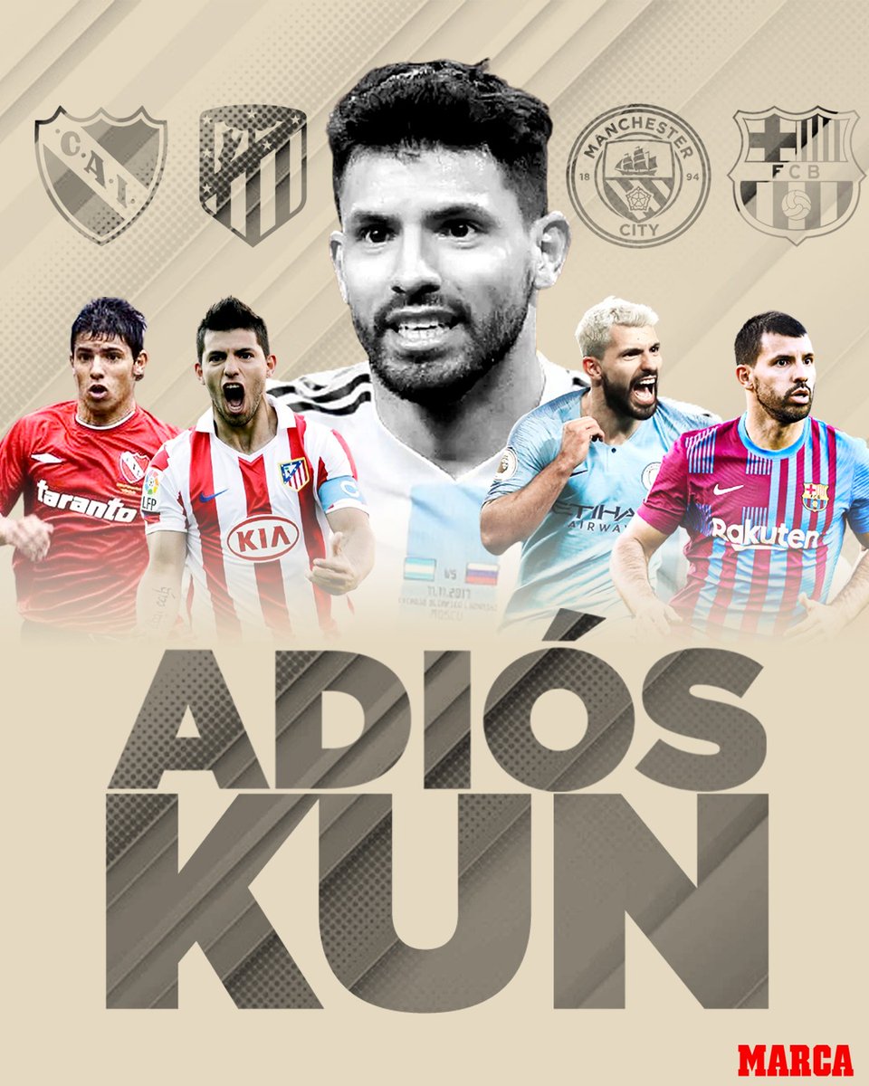 😥 ADIÓS <a href="/aguerosergiokun/">Sergio Kun Aguero</a>