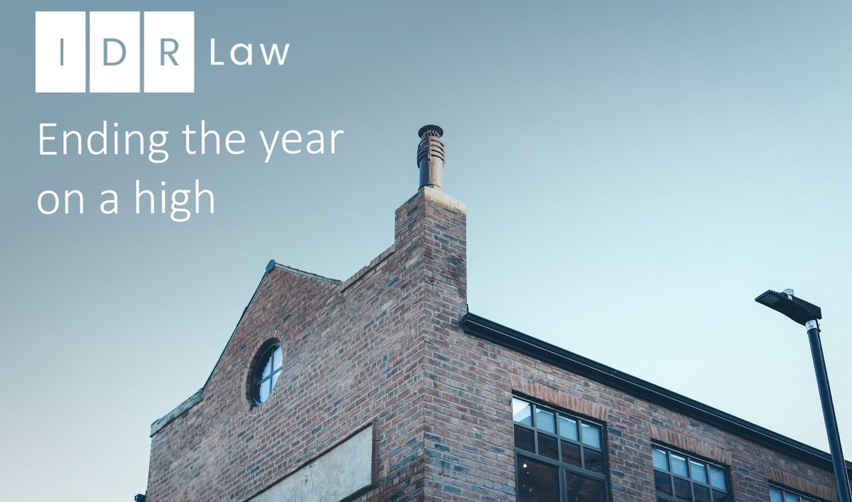 A round up of the past few months over here at IDR, including some of the changes we have made. 

And, with the #countdowntochristmas truly on we're also feeling a bit festive... check out our new spin on the 12 days of Christmas! 

idrlaw.co.uk/ending-the-yea…
#contentiousprobate