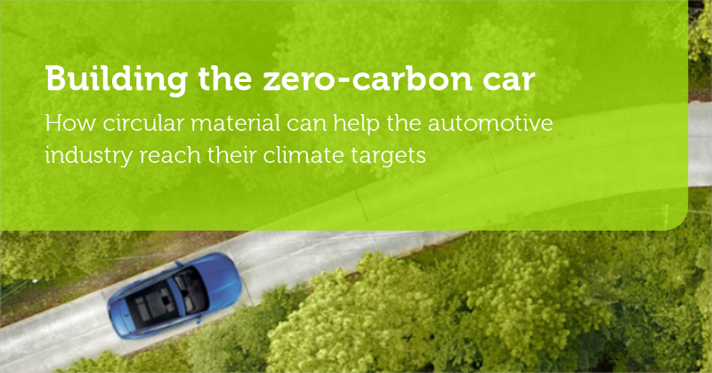 Novelis's tweet photo. How can the carbon emissions of a car be reduced? We looked at the #decarbonization potential in all three stages of a car's lifecycle: production, use and end-of-life. 
#zerocarboncar #circulareconomy #designforrecycling #aluminium