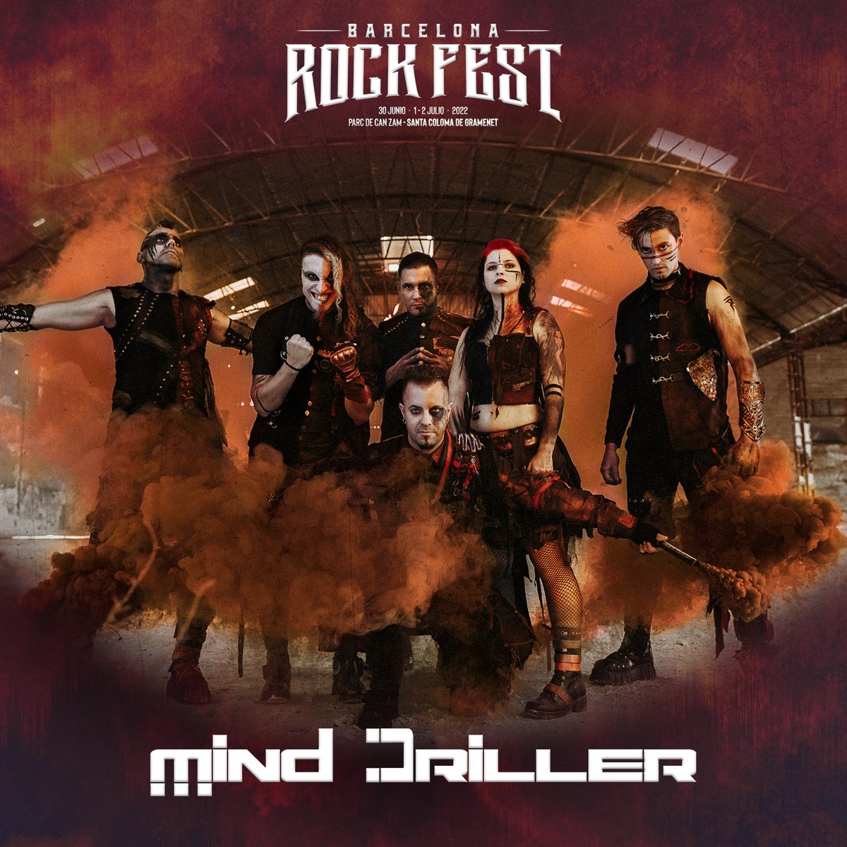 ¡<a href="/MindDrillerBand/">Mind.Driller</a> re-confirmados para <a href="/RockFestBCN/">RockFestBCN</a> 2022!
