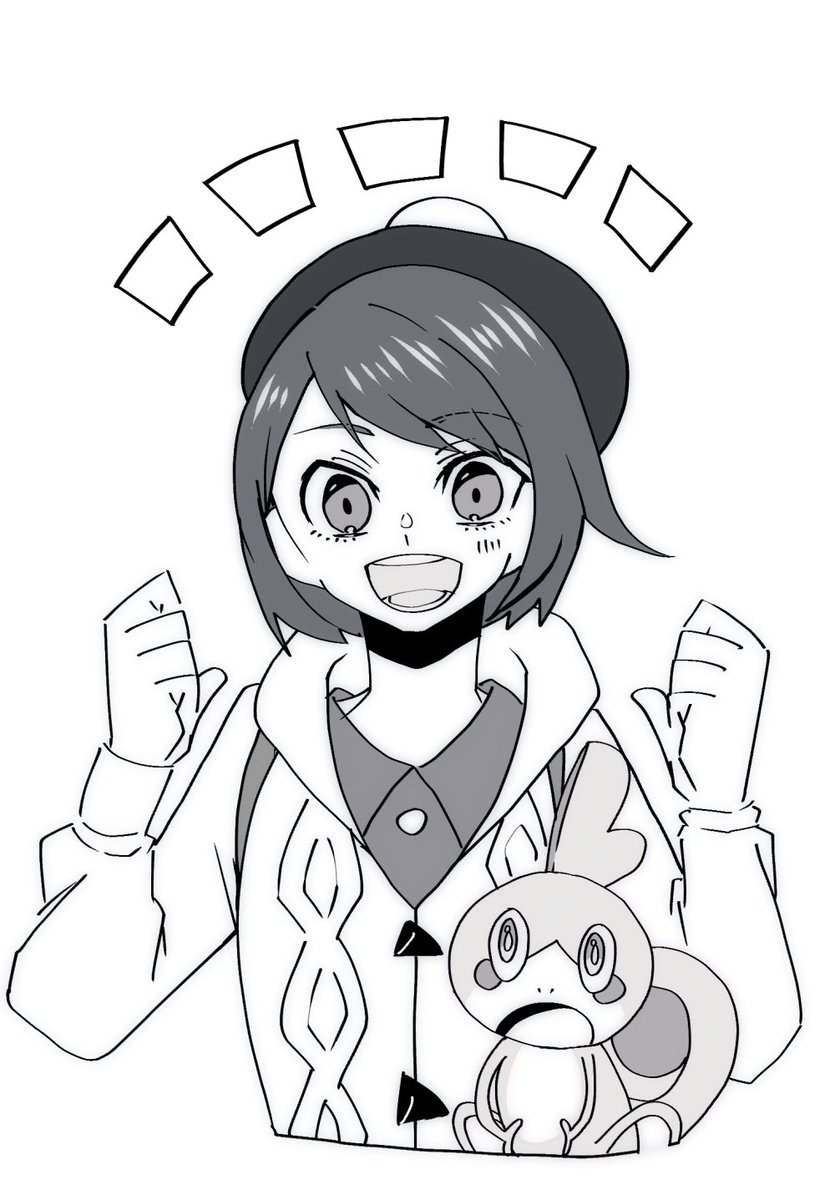 ポケモン初めて描いたけど死ぬほど下手で笑っちゃった(最初のポケモンはメッソンにしました) 