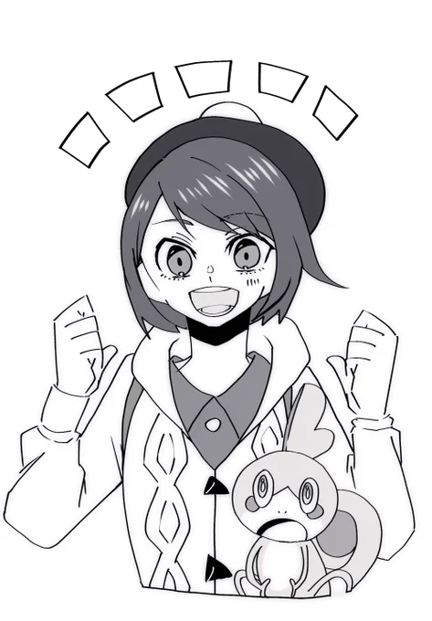 ポケモン初めて描いたけど死ぬほど下手で笑っちゃった(最初のポケモンはメッソンにしました) 