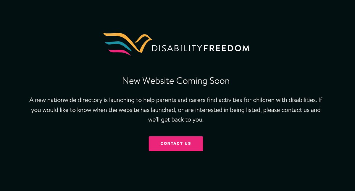 Really excited to be involved with this and launching in the New Year. A new nationwide directory to help parents and carers find activities for children with disabilities. #disabilityfreedom #disabilityinclusion #disabilitysupport churchpages.co.uk/357/Disability…