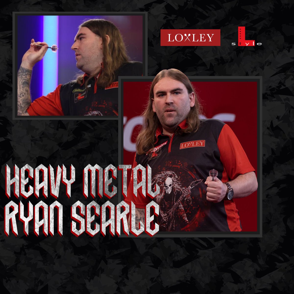 Ryan Searle heads to #allypally as the 15th seed for this year's #worlddartschampionship and you can win a signed shirt!
2 winners will be drawn, simply follow us and like and retweet this post to enter. Draw will be held on the 23rd December before Ryan's first game.