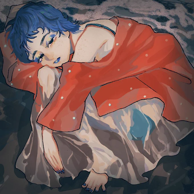 フォルダ漁ってたら出てきた昔描いた創作絵 