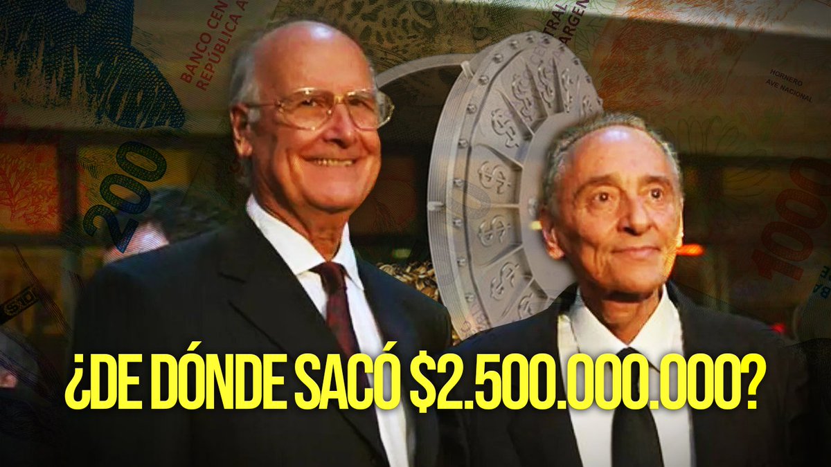 EL DUEÑO DE CLARÍN NO PUDO JUSTIFICAR DE DÓNDE SACÓ $2.500.000.000. ENCONTRÁ TODA LA INFORMACIÓN EN LA NOTA 👇 

bit.ly/3GOmTiW
