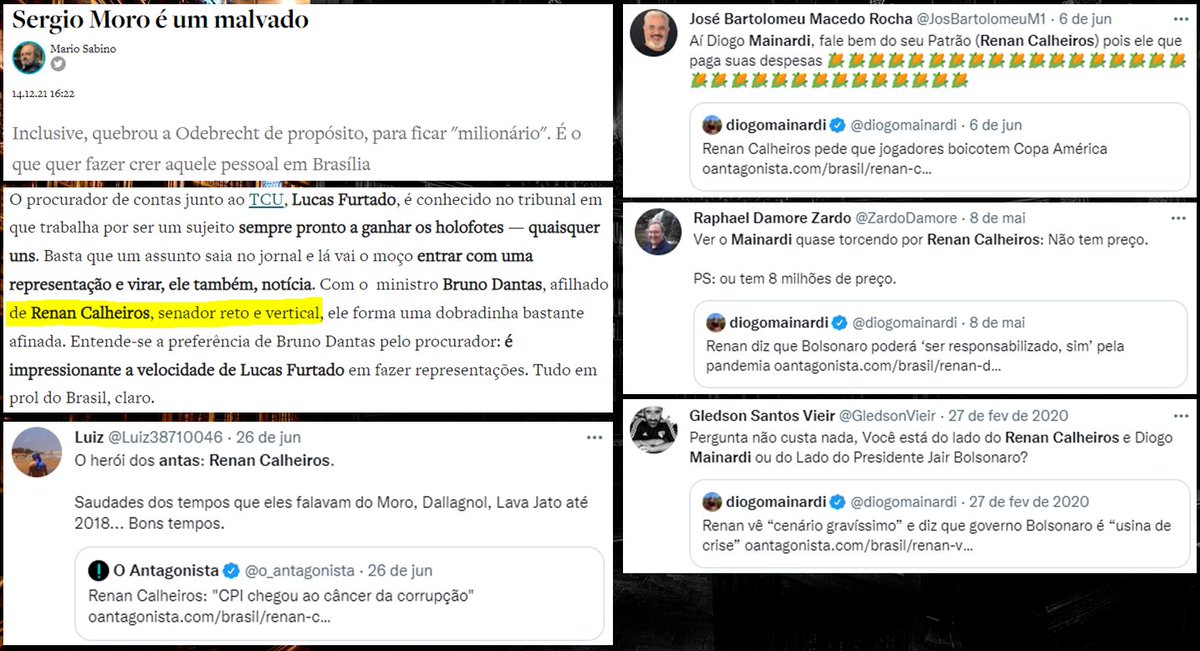 kimpaim's tweet photo. Duplo padrão do blog do Moro

Renan Calheiros atacando o governo é herói, mas quando ministro do TCU investiga o Moro... https://t.co/iYHn7JhfqY