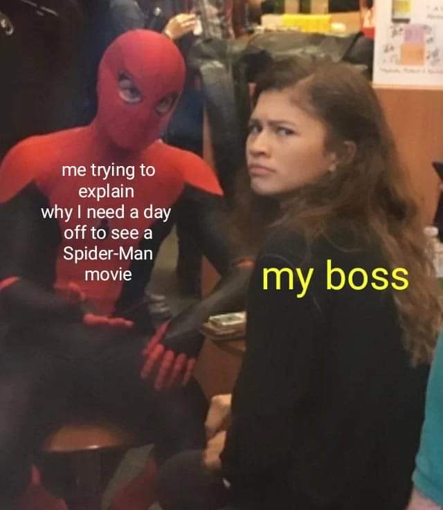 Immortalitykid's tweet image. It's understandable 😂😂😂
#SpiderManNowWayHome #SpiderVerse