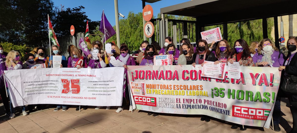 🎒EDUCACIÓN | 📣Hoy nos hemos movilizado ante también ante los recortes en plantilla, en unidades educativas y el incremento de ratios en la educación andaluza.
➕Tienes más información en nuestra web: andalucia.ccoo.es/noticia:610673…