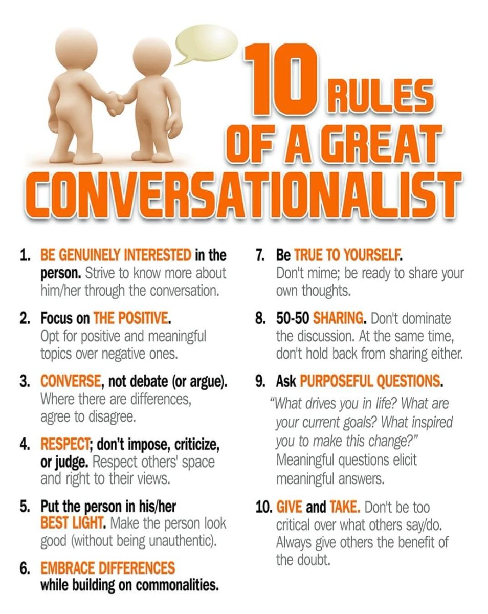 Sysmacs's tweet image. #10rules #greatconversation #skills #training #learning