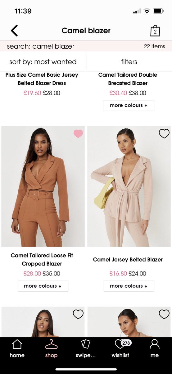 _chloejones's tweet photo. @Missguided_help how come this blazer is being sold as £28 but when you add it to your basket it’s £35 please? https://t.co/nZMEXlGPNt