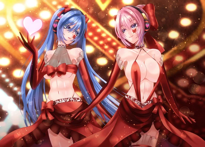 💘
#初音ミク 
#巡音ルカ 