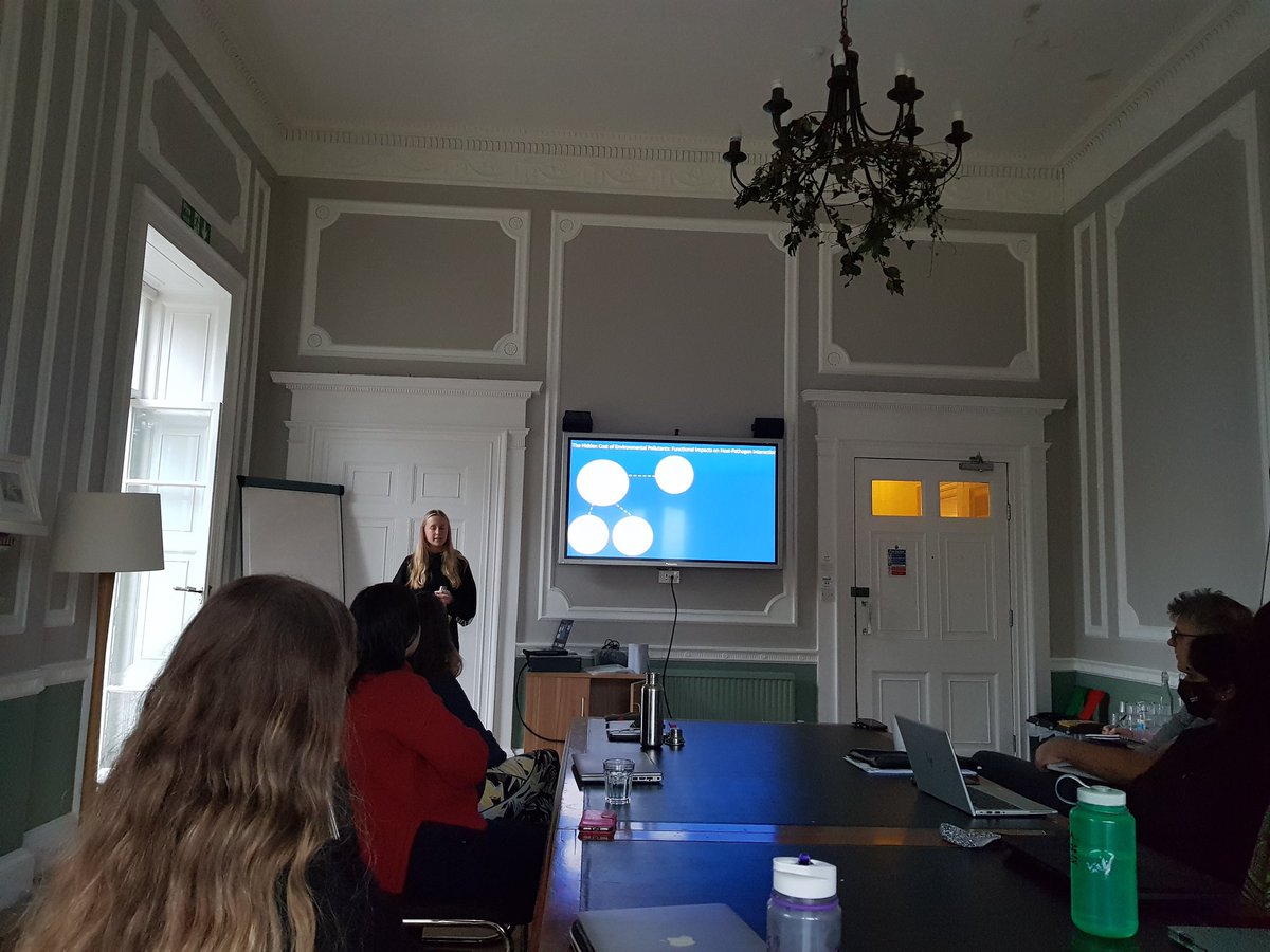 ECORISC_CDT's tweet photo. A great start to day 2 of the @NERCscience ECORISC CDT residential workshop learning about the different PhD projects and the research plans for the coming year. https://t.co/dpCcKPcoNy