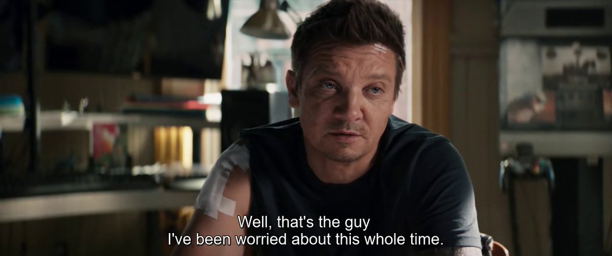 thegoldensilver's tweet photo. Holy Moly! Spoilers! #Hawkeye https://t.co/JwCcVux0Nk