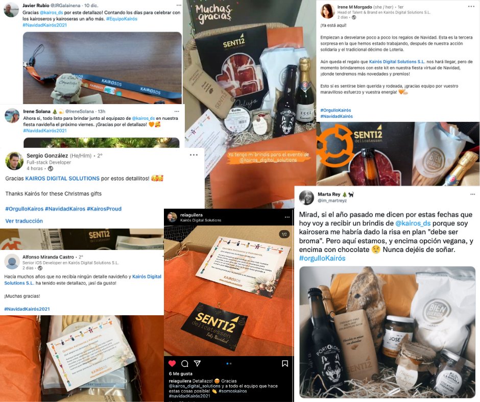 El viernes celebramos nuestra Fiesta de Navidad Kairosera 2021 online, con nuestro kits de brindis a elegir: gourmet, vegano, sin lactosa, sin gluten y halal, cubriendo las preferencias y necesidades de cada kairosero y kairosera.

🧡🤩🎄🥂💃

#NavidadKairós2021 #KairósEspaña