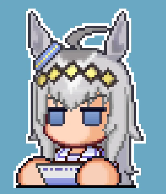 パワポケ風のオグリキャップ
シングレの怪物顔が怖すぎる…
#ウマ娘 #オグリキャップ 