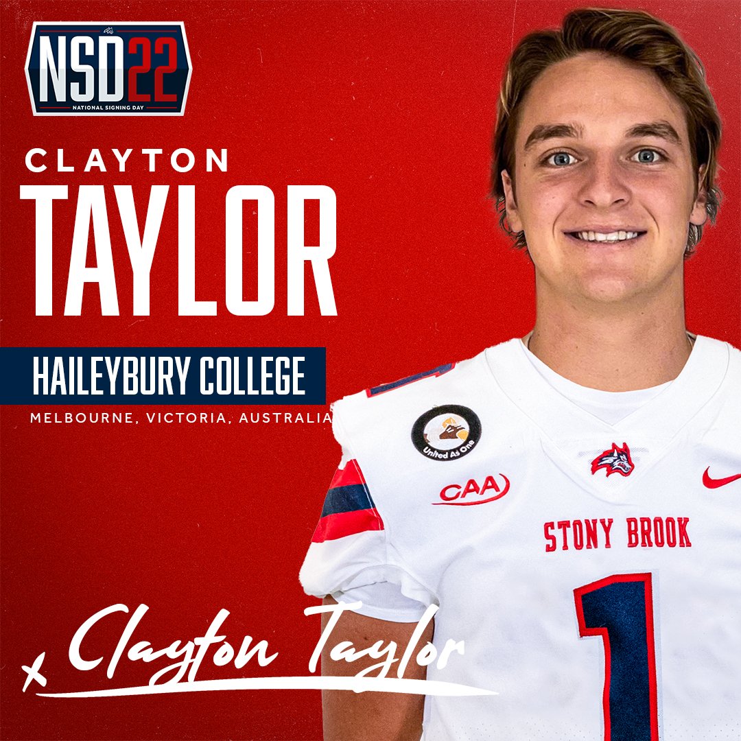 StonyBrookFB's tweet photo. π¦πππ‘ππ βοΈ
From Australia to Long Island, we welcome @youngbuII35 to the family!
ππΊ x #HOWL x #NSD22 https://t.co/emkutxo8ik