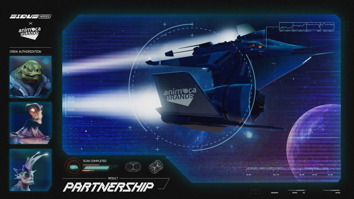 🔥 SIDUS has entered into a partnership with a leader in digital entertainment, blockchain and gamification - <a href="/animocabrands/">Animoca Brands</a>. We're excited to be building the next generation, play-2-earn economy together! 
bit.ly/3m3zsi3
#PlayToEarn #Metaverse #NFTGame