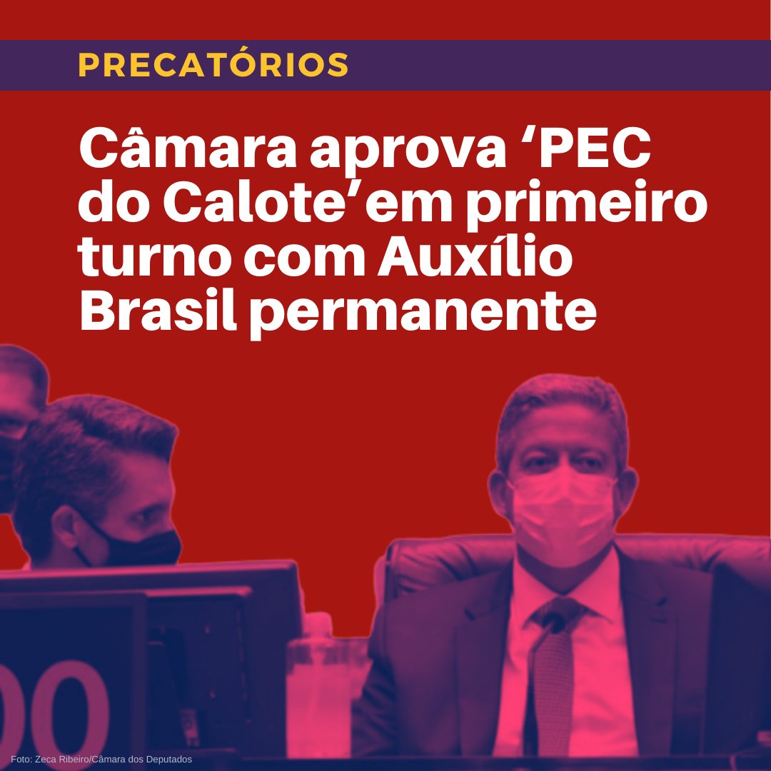 CNTE_oficial's tweet photo. ⚠ Por 327 votos a 147, a Câmara dos Deputados aprovou na noite desta terça (14), em primeiro turno, o texto-base da Proposta de Emenda à Constituição (PEC) 46/21, a PEC dos Precatórios (#PECDoCalote), saiba mais: https://t.co/UO18Tk2AFQ https://t.co/4wkulMkNc7