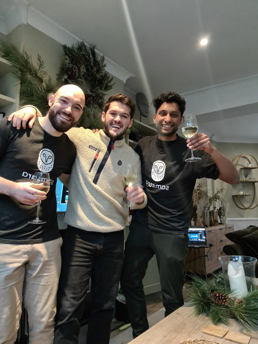 bosman2409's tweet photo. Just a couple of boys sipping champagne …………oh and celebrating #SamsaraIPO #lascucarachas https://t.co/XdhUx5YXuD