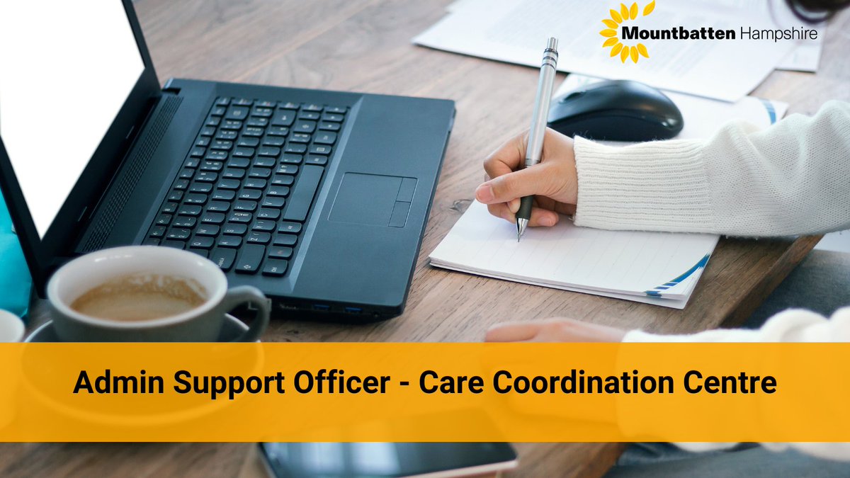 MountbattenHamp's tweet photo. We are looking for an Admin Support Officer to work in our Care Coordination Centre
📌Hours: Full time, permanent contract
📌Apply here: https://t.co/lI8Ta5G8Ur
📌Closing Date: 02/01/2022
#Hiring #HampshireJobs #Mountbatten #MountbattenTeam https://t.co/2gpPpPCvMb